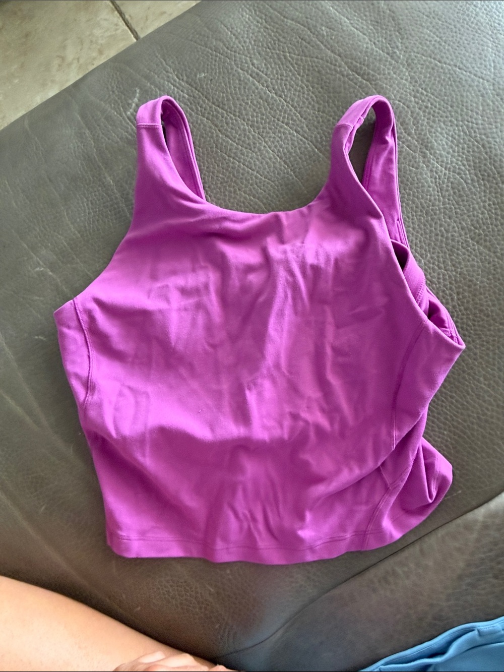 lululemon athletica Magenta Crop Tank Top